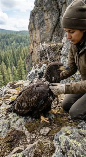 I Rode on an Eagle’s Back… and Discovered Its Hidden Nest #eagles #eagle #pov #wildlife #animals