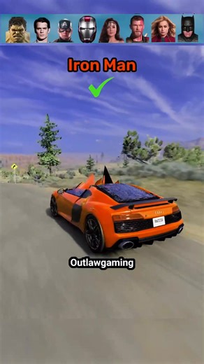 1K views · 12 reactions | Super hero Cars Vs Narrow Road with batman, iron man, hulk and superman Q #superhoero #experiment #crash #BMW #superman #hulk #shorts | Outlaw Gaming | Facebook