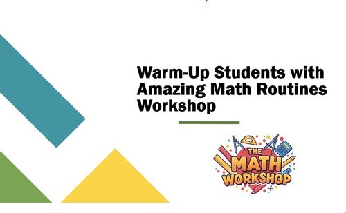 Amazing Math Routines Video from The Math Workshop