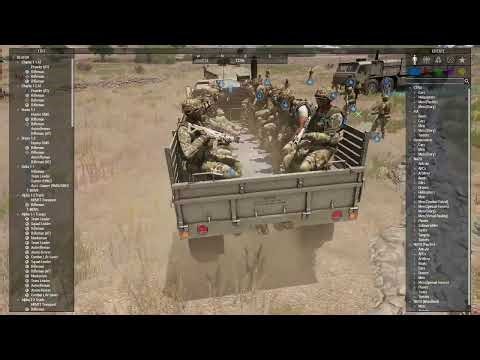 Akela Arma 3 agentic system test run
