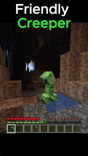 Friendly Creeper in Minecraft?