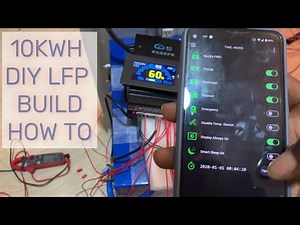 How to Build 10KWH LFP Batteries with JK BMS