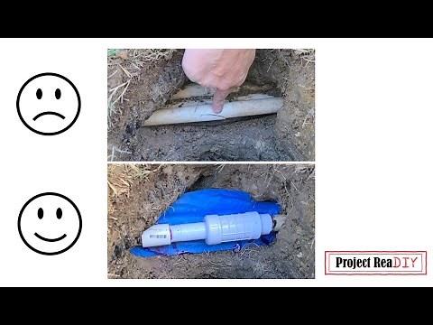 PVC slide repair coupling fix