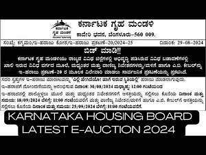 KHB eAuction 2024 Latest Updates | How to Participate and Win!