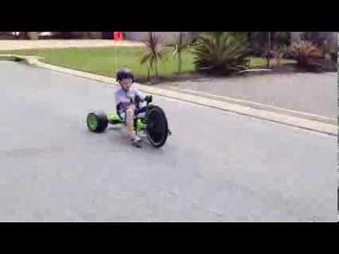 How to drift on a Green Machine