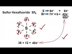 Chemistry - Chemical Bonding (31 of 35) Lewis Structures - Exceptions to the (Expanded) Octet Rule