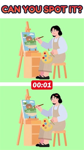 Find 3 Differences , Sharp Eyes 👀 #findthedifference #spotthedifference #braingame #iqtest