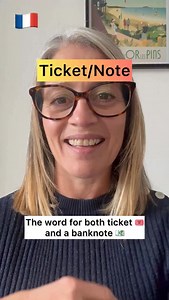 How to say ‘Ticket and bank note’ 💶 in French. Speak better French now! 🇫🇷 🎟️ The French word un billet usually means a ticket or a banknote. 👉 Examples: * Un billet de train / d’avion - a train or plane ticket. * Sometimes you do use the word ‘ticket in French too! 🤪 Un ticket de métro. * Un billet de 20 euros - a 20 euro note. * J’ai seulement un billet de dix - I’ve only got a tenner 💶 But there’s also a more poetic use… 💕 👉 Un billet doux - literally “a sweet note” → a love letter. 