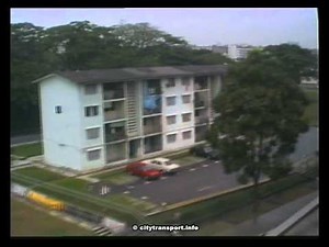 Train Window View Singapore MRT