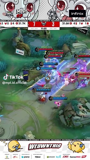 MPL ID S17: DEWA Comeback & Raih Kemenangan di Game 1