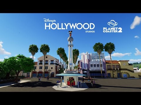 First Look | Hollywood Studios | Planet Coaster 2