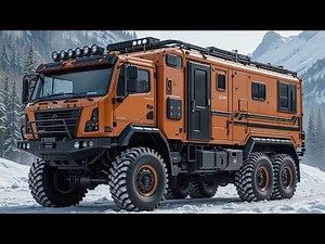 2026 Tatra 6x6 Camper – The Ultimate Off-Road Motorhome!