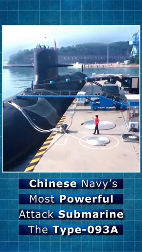 4.8K views · 242 reactions | The Chinese Navy’s Most Powerful Attack Submarine_ The Type-093A #submarine #chinna #navy | Mil Tech | Facebook