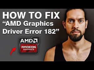NEW*How To Fix AMD Graphic Driver Error 182 In Windows 10/11 (Fast Troubleshooting)