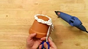 DIY Braided Clay Planter! :) | Garden Answer