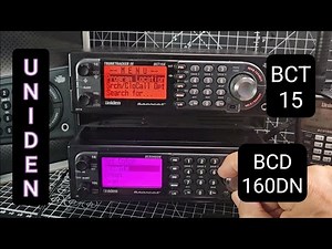 UNIDEN 260DN & BCT15X SCANNERS
