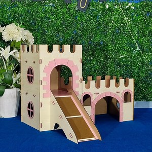 Guinea Pig Castle Hideout: Two-story Chinchilla House With Terrace - Etsy