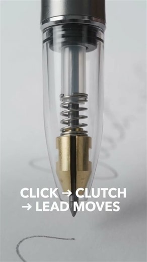 How Does a Mechanical Pencil Push Out Its Lead? (Clutch Mechanism Explained)