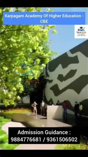 Karpagam Academy of Higher Education at Coimbatore. Karpagam University / Top University in CBE.