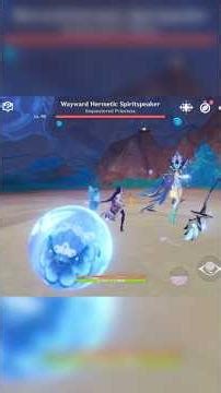 Wayward Hermetics spiritspeaker Fight in Genshin Impact ⚡ #genshinimpact #gaming