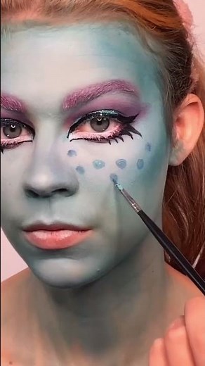 MONSTER HIGH- LAGOONA BLUE MAKEUP #shorts