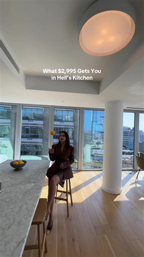 $3.995M in Hell’s Kitchen.NYC 3 beds, 2 baths with a private terrace. #NYCRentals #HellsKitchenNYC #NYCApartments #NYCRealEstate #ManhattanLiving