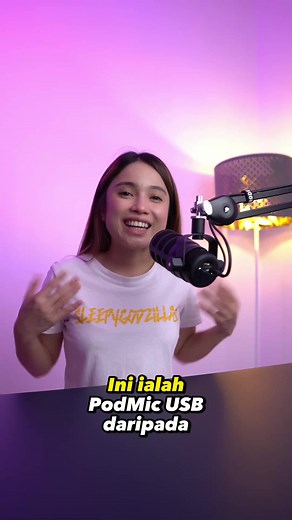 Rode PodMic USB Dynamic Microphone for Streaming and Podcasts