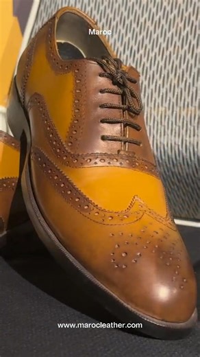 16 reactions | Walk with Class – Handmade Brogue Shoe by Maroc Leather. | Maroc Leather | Facebook