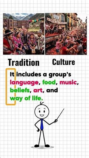 Tradition vs. Culture: The REAL Difference 🌍📜