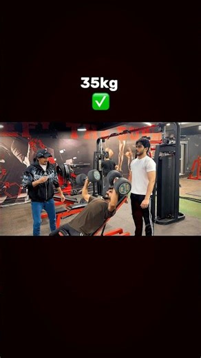 Dumbbell Press Challenge 💀 #gymchallenge #dumbbell #gym