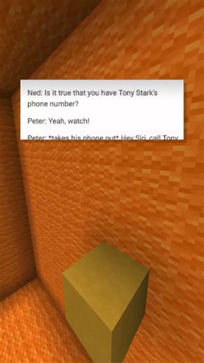 spider-man calls iron man on the phone ☎️