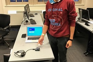 Continual Blood-Oxygen Analyzer