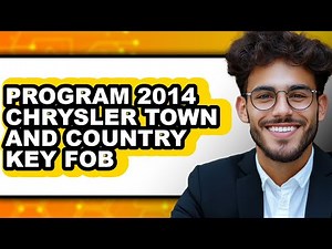 How To Program 2014 Chrysler Town And Country Key Fob (UPDATED)