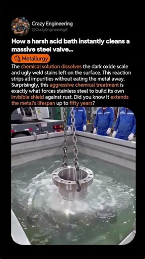 Why This Acid Bath Saves Steel For 50 Years