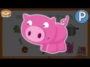 Words That Start With the Letter P | ESL/ EFL Phonics Chants | BINGOBONGO Learning