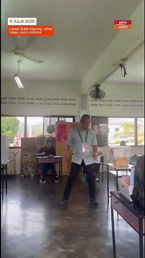 Calon Perikatan Nasional (PN) DUN Bukit Kepong, Sahruddin Jamal, selesai menunaikan tanggungjawab