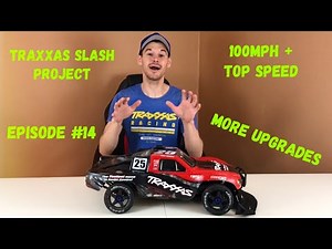 “100mph Traxxas Slash 4x4 Project” - UPGRADES - Alloy Battery Trays, Wheelie Bar, Tekno Driveshaft!!