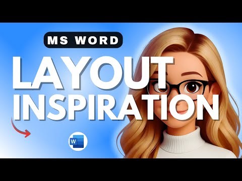 MS Word Layout Inspiration - 2026