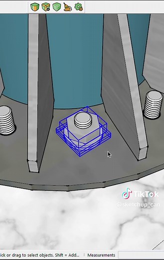 Creating with SketchUp! In this video, I show how to model and detail a custom-made bolt in SketchUp. Watch the step-by-step process and see how precision makes all the difference. Fresh ideas and daily creations are coming your way! Follow for daily inspiration! ✨ #SketchUp #3DModeling #BoltDesign #Precision #SketchUpCreation #DIYDesign #Engineering #DesignInspiration #ArchitectureLovers #SketchUpDaily #modelingprocess