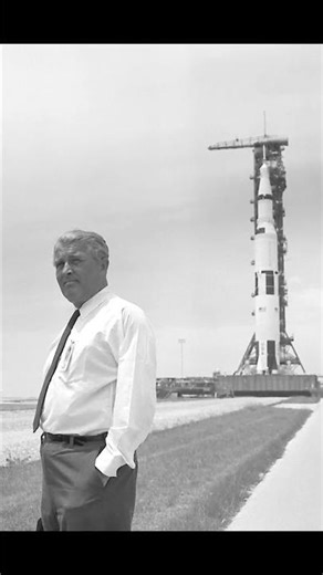 1969 at Kennedy Space Center: Wernher von Braun & the Saturn V Rocket #history #facts