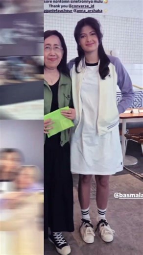 The photo in Converse Basmalah Gralind is really beautiful, KK, right 🤏😍#converse #basmalahgralin...