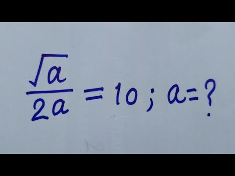 A Tricky Algebra Problem That Confuses Everyone! | Find the Value of a ? | #shorts #viral #trending 