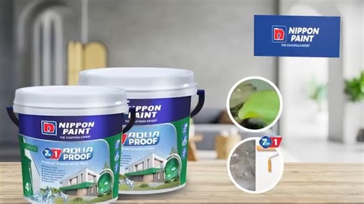 3.3K reactions · 262 shares | Nippon paint 7 in 1 Aqua Proof is a...