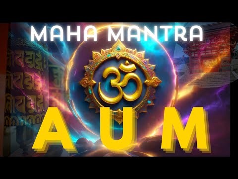 'AUM' Maha Mantra meditation | Meditation frequencies pineal gland | Spiritual awakening frequency