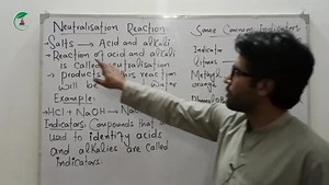Neutralisation Reaction Class 8th science Unit 07 | HOB