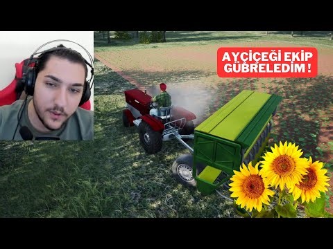 ÇİFTLİKTEKİ TARLAMA AYÇİÇEĞİ EKTİM ! RANCH SİMULATÖR (13. BÖLÜM)