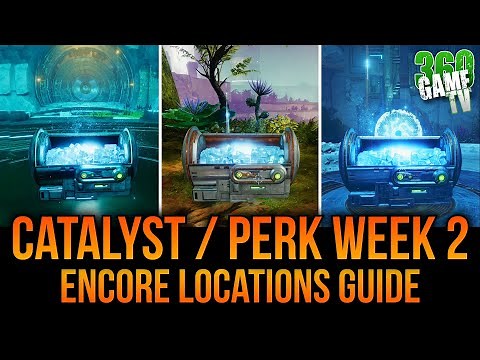 All Encore Secrets Week 2 (Secret Chests, Catalyst, Intrinsic Perk, Speciman 008) - Destiny 2