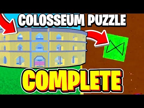 How To COMPLETE COLOSSEUM QUEST PUZZLE In Blox Fruits! (COLOSSEUM PUZZLE GUIDE - GLADIATORS) Roblox