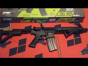 Crosman Panther Arms DPMS SBR Full Automatic CO2 BB Rifle