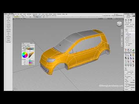 Autodesk Alias Basic Tutorials 10 - Layers